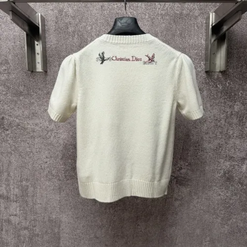 Replica Christian Dior T-Shirts Short Sleeved For Women #1430693 $80.00 USD for Wholesale