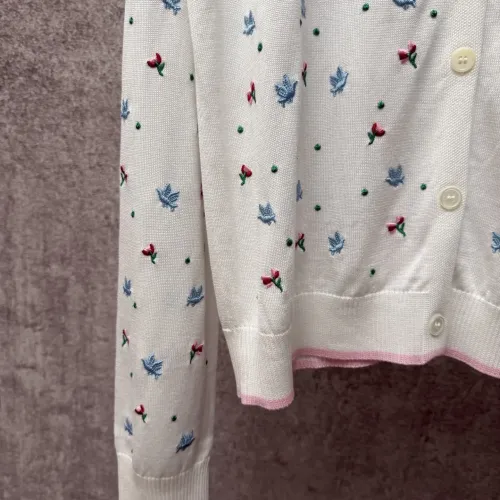 Replica Christian Dior Sweaters Long Sleeved For Women #1430698 $98.00 USD for Wholesale