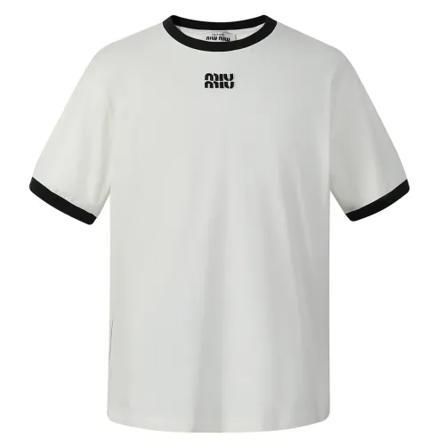 Cheap MIU MIU T-Shirts Short Sleeved For Unisex #1430728, $$52.00 USD On MIU MIU T-Shirts