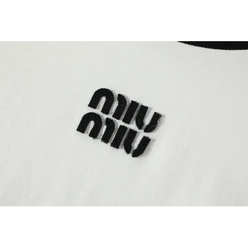 Replica MIU MIU T-Shirts Short Sleeved For Unisex #1430728 $52.00 USD for Wholesale
