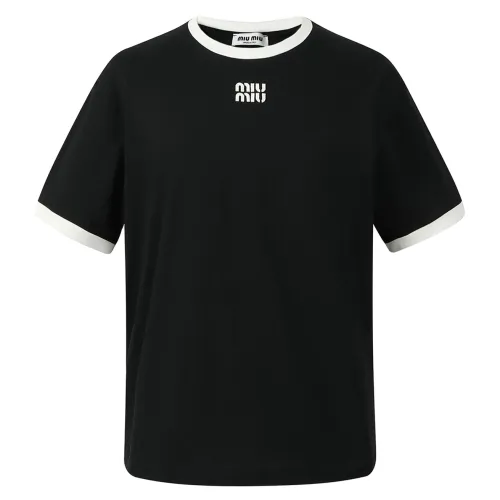 Cheap MIU MIU T-Shirts Short Sleeved For Unisex #1430729, $$52.00 USD On MIU MIU T-Shirts