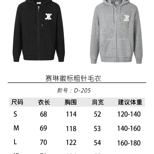 Replica Celine Sweaters Long Sleeved For Unisex #1430731 $100.00 USD for Wholesale