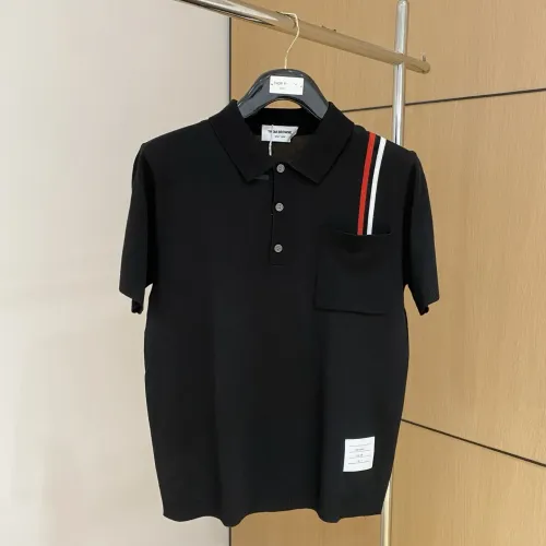 Cheap Thom Browne TB T-Shirts Short Sleeved For Men #1430850, $$56.00 USD On Thom Browne TB T-Shirts