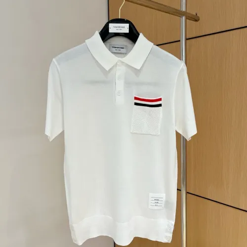 Cheap Thom Browne TB T-Shirts Short Sleeved For Men #1430855, $$56.00 USD On Thom Browne TB T-Shirts