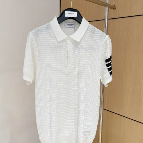 Cheap Thom Browne TB T-Shirts Short Sleeved For Men #1430859, $$56.00 USD On Thom Browne TB T-Shirts