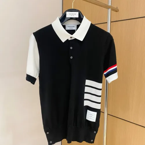 Cheap Thom Browne TB T-Shirts Short Sleeved For Men #1430868, $$56.00 USD On Thom Browne TB T-Shirts