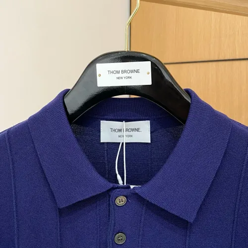 Replica Thom Browne TB T-Shirts Short Sleeved For Men #1430870 $56.00 USD for Wholesale