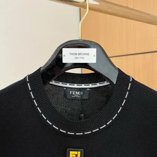 Replica Fendi T-Shirts Short Sleeved For Men #1430911 $52.00 USD for Wholesale