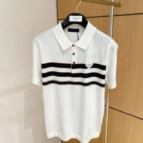Cheap Prada T-Shirts Short Sleeved For Men #1430951, $$56.00 USD On Prada T-Shirts