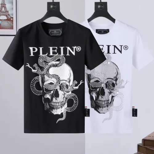 Replica Philipp Plein PP T-Shirts Short Sleeved For Men #1431046 $27.00 USD for Wholesale