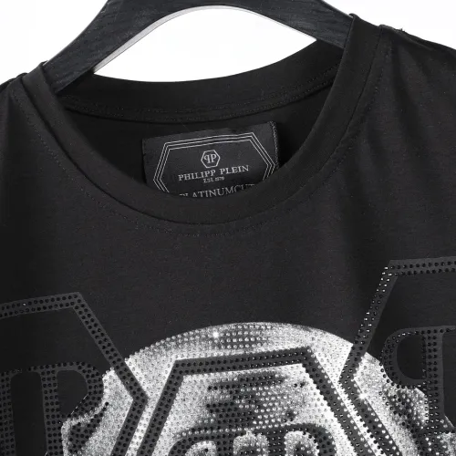 Replica Philipp Plein PP T-Shirts Short Sleeved For Men #1431065 $27.00 USD for Wholesale