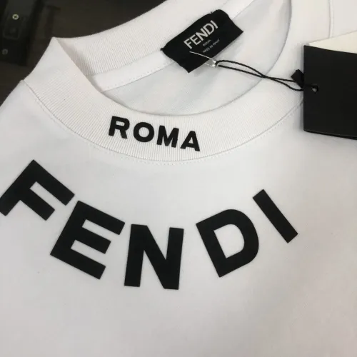Replica Fendi T-Shirts Short Sleeved For Unisex #1431134 $34.00 USD for Wholesale