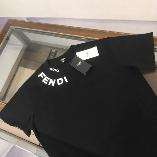 Replica Fendi T-Shirts Short Sleeved For Unisex #1431135 $34.00 USD for Wholesale