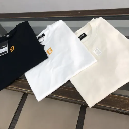 Replica Fendi T-Shirts Short Sleeved For Unisex #1431137 $34.00 USD for Wholesale
