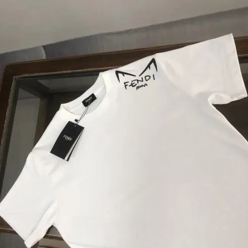 Replica Fendi T-Shirts Short Sleeved For Unisex #1431144 $34.00 USD for Wholesale