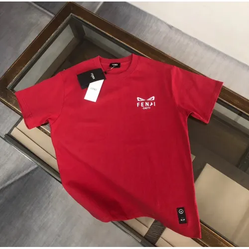 Cheap Fendi T-Shirts Short Sleeved For Unisex #1431147, $$34.00 USD On Fendi T-Shirts