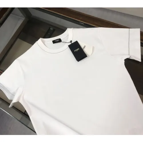 Replica Fendi T-Shirts Short Sleeved For Unisex #1431149 $34.00 USD for Wholesale