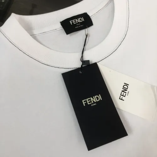 Replica Fendi T-Shirts Short Sleeved For Unisex #1431149 $34.00 USD for Wholesale