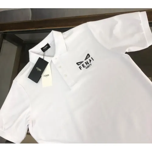 Replica Fendi T-Shirts Short Sleeved For Unisex #1431152 $34.00 USD for Wholesale