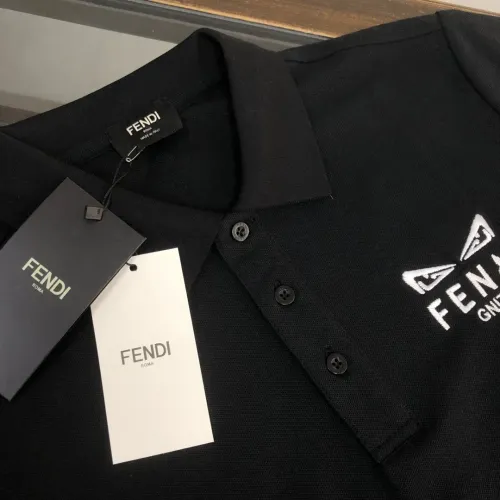 Replica Fendi T-Shirts Short Sleeved For Unisex #1431153 $34.00 USD for Wholesale