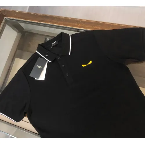 Replica Fendi T-Shirts Short Sleeved For Unisex #1431155 $34.00 USD for Wholesale