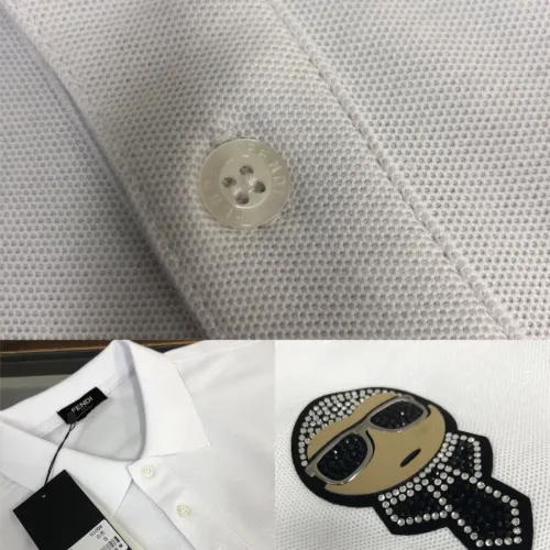 Replica Fendi T-Shirts Short Sleeved For Unisex #1431156 $34.00 USD for Wholesale