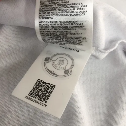 Replica Moncler T-Shirts Short Sleeved For Unisex #1431167 $34.00 USD for Wholesale