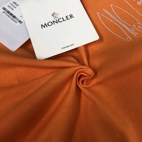 Replica Moncler T-Shirts Short Sleeved For Unisex #1431184 $34.00 USD for Wholesale