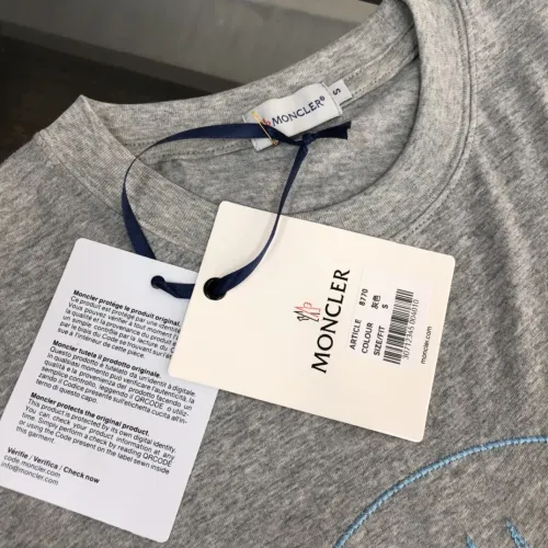 Replica Moncler T-Shirts Short Sleeved For Unisex #1431187 $34.00 USD for Wholesale