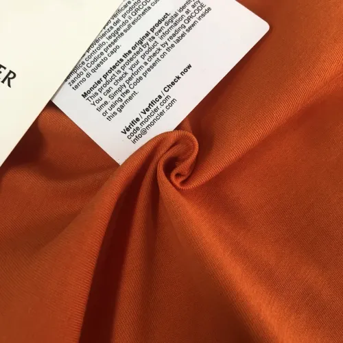 Replica Moncler T-Shirts Short Sleeved For Unisex #1431192 $34.00 USD for Wholesale