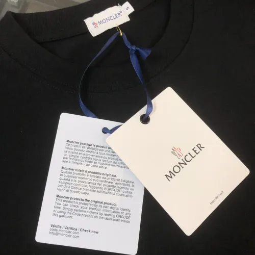 Replica Moncler T-Shirts Short Sleeved For Unisex #1431193 $34.00 USD for Wholesale