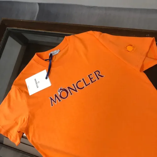 Replica Moncler T-Shirts Short Sleeved For Unisex #1431198 $34.00 USD for Wholesale