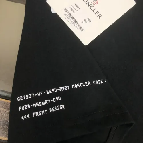 Replica Moncler T-Shirts Short Sleeved For Unisex #1431201 $34.00 USD for Wholesale