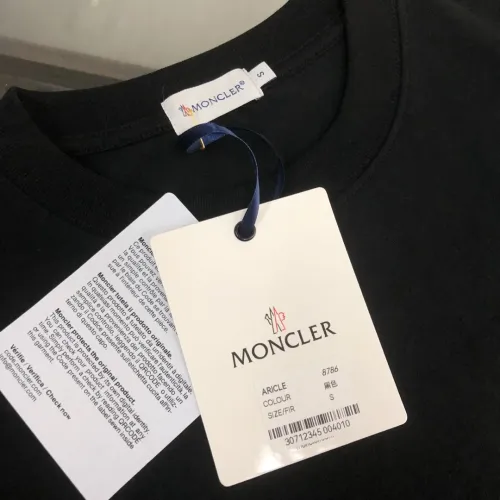 Replica Moncler T-Shirts Short Sleeved For Unisex #1431201 $34.00 USD for Wholesale