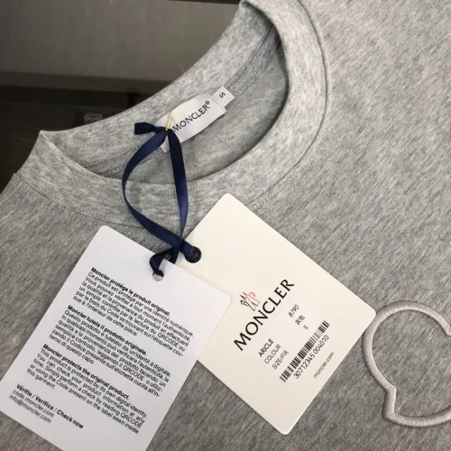 Replica Moncler T-Shirts Short Sleeved For Unisex #1431206 $34.00 USD for Wholesale