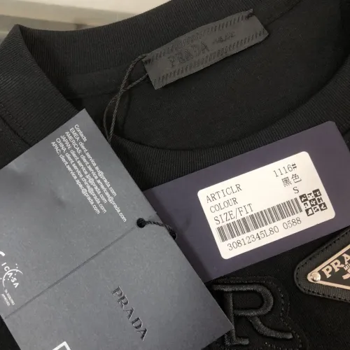 Replica Prada T-Shirts Short Sleeved For Unisex #1431218 $34.00 USD for Wholesale