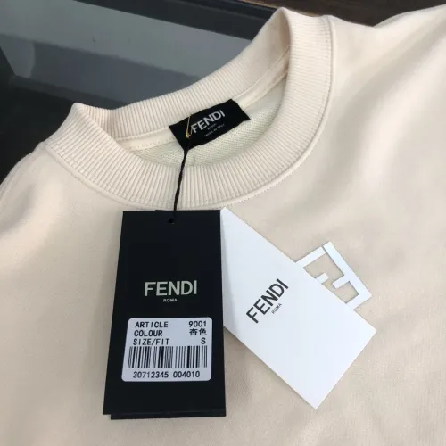 Replica Fendi Hoodies Long Sleeved For Unisex #1431223 $42.00 USD for Wholesale