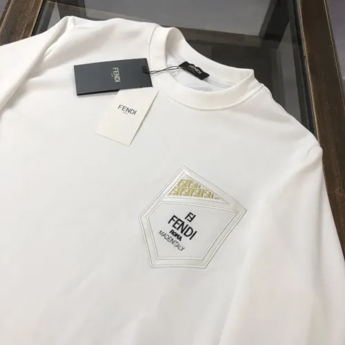 Replica Fendi Hoodies Long Sleeved For Unisex #1431227 $42.00 USD for Wholesale