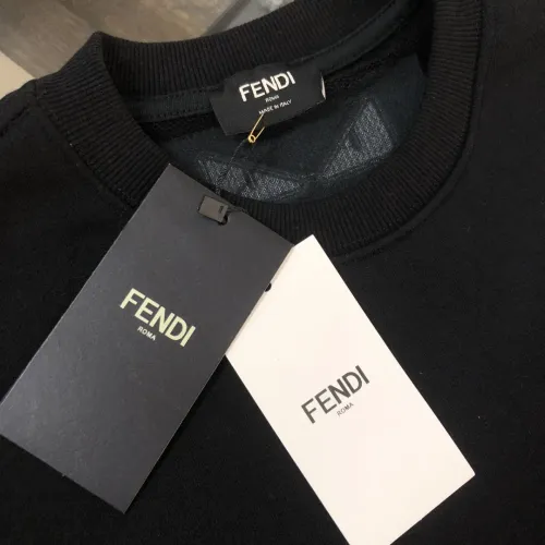 Replica Fendi Hoodies Long Sleeved For Unisex #1431228 $42.00 USD for Wholesale