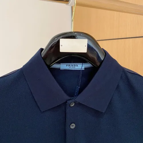 Replica Prada T-Shirts Short Sleeved For Men #1431397 $48.00 USD for Wholesale