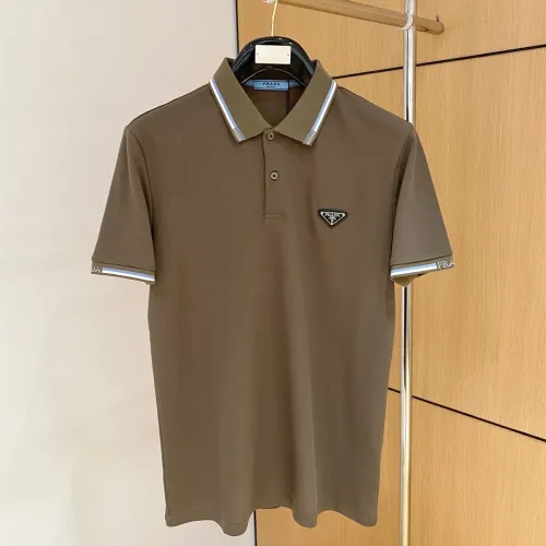 Cheap Prada T-Shirts Short Sleeved For Men #1431404, $$48.00 USD On Prada T-Shirts