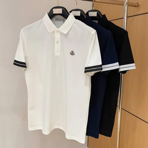 Replica Moncler T-Shirts Short Sleeved For Men #1431425 $48.00 USD for Wholesale