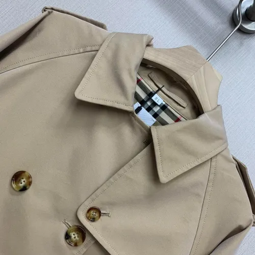 Replica Burberry Trench Coat Long Sleeved For Women #1431443 $132.00 USD for Wholesale