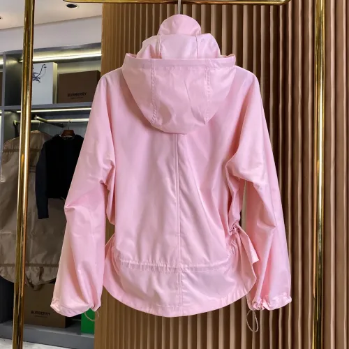 Replica Burberry Trench Coat Long Sleeved For Women #1431444 $132.00 USD for Wholesale