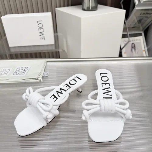 Replica LOEWE Slippers For Women #1431707 $85.00 USD for Wholesale