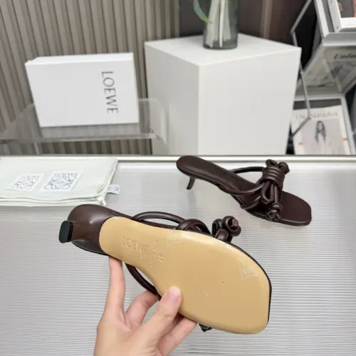 Replica LOEWE Slippers For Women #1431713 $85.00 USD for Wholesale