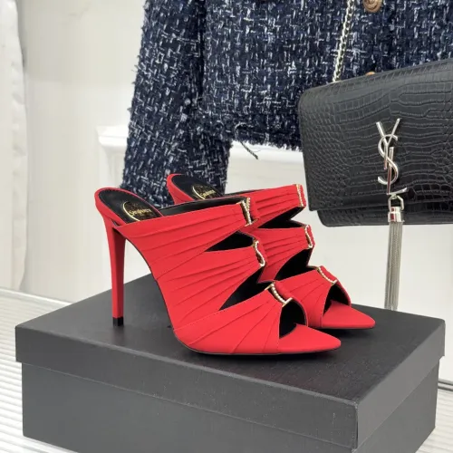Replica Yves Saint Laurent YSL Slippers For Women #1431729 $115.00 USD for Wholesale