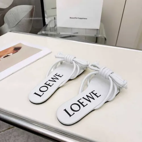 Replica LOEWE Slippers For Women #1431768 $76.00 USD for Wholesale