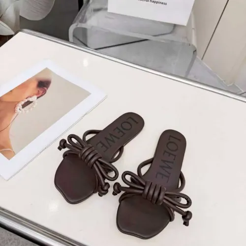 Replica LOEWE Slippers For Women #1431771 $76.00 USD for Wholesale