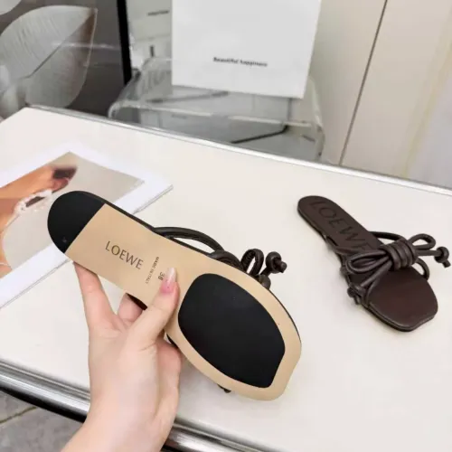 Replica LOEWE Slippers For Women #1431771 $76.00 USD for Wholesale